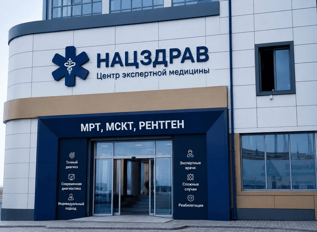 Фасад медицинского центра НАЦЗДРАВ